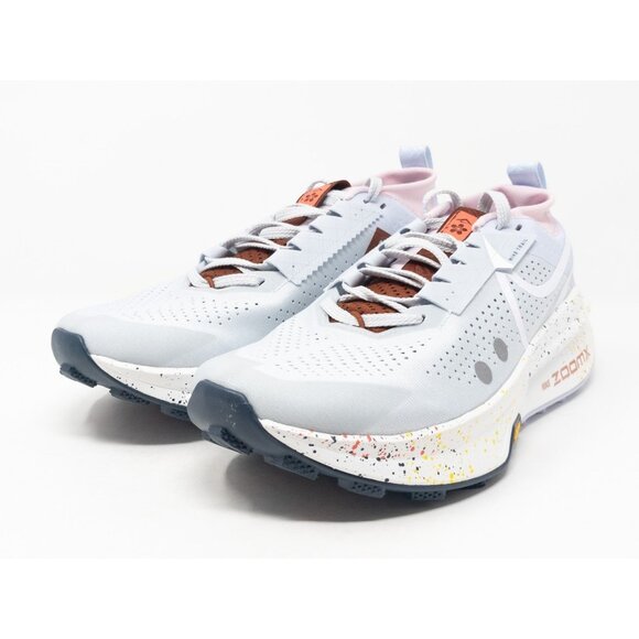 [SZ.9.5]Nike ZoomX Zegama 2 Trail Running Shoes Pure Platinum Grey FD5190-009 - Picture 1 of 12